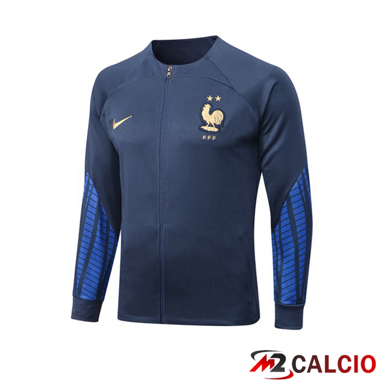 Maglie Calcio Personalizzate,Tute Calcio Squadre,Maglia Nazionale Italiana Calcio | Giacca Calcio Francia Blu Royal 2022/2023