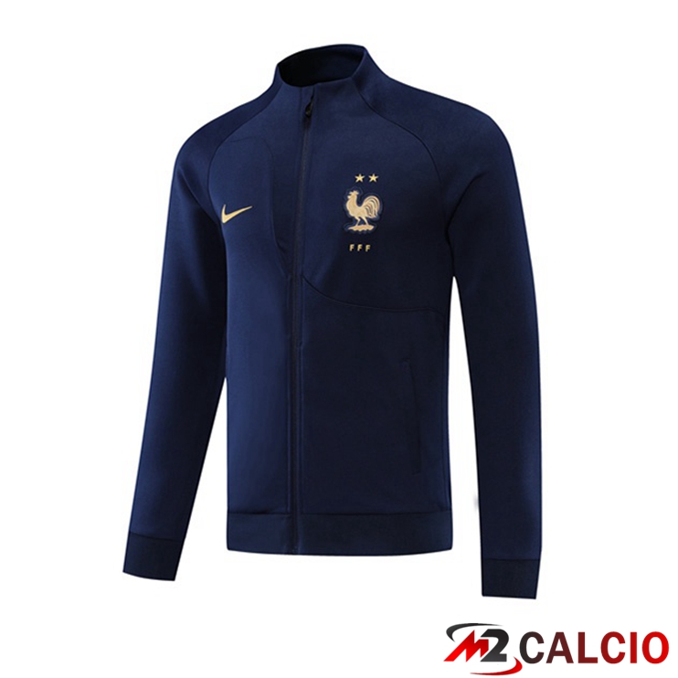 Maglie Calcio Personalizzate,Tute Calcio Squadre,Maglia Nazionale Italiana Calcio | Giacca Calcio Francia Blu Royal 2022/2023