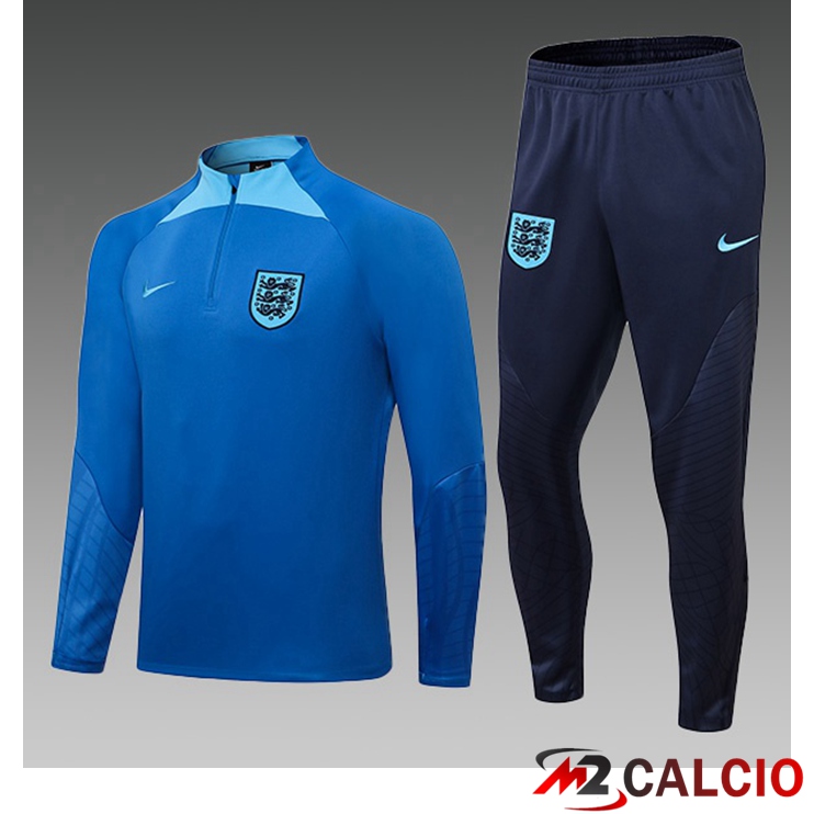 Maglie Calcio Personalizzate,Tute Calcio Squadre,Maglia Nazionale Italiana Calcio | Tuta Calcio Inghilterra Bambino Blu 2022/2023
