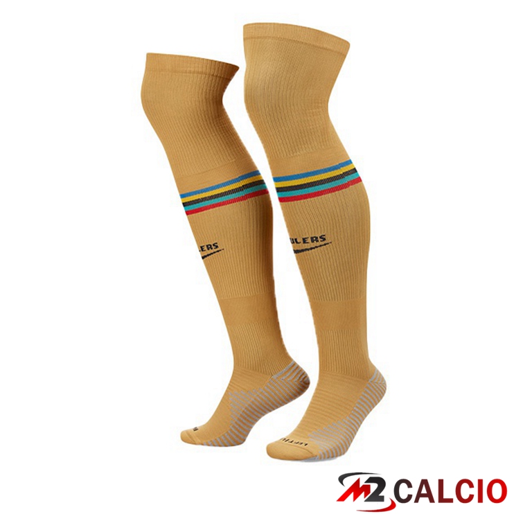 Maglie Calcio Personalizzate,Tute Calcio Squadre,Maglia Nazionale Italiana Calcio | Calzini Calcio FC Barcellona Seconda Giallo 2022/2023