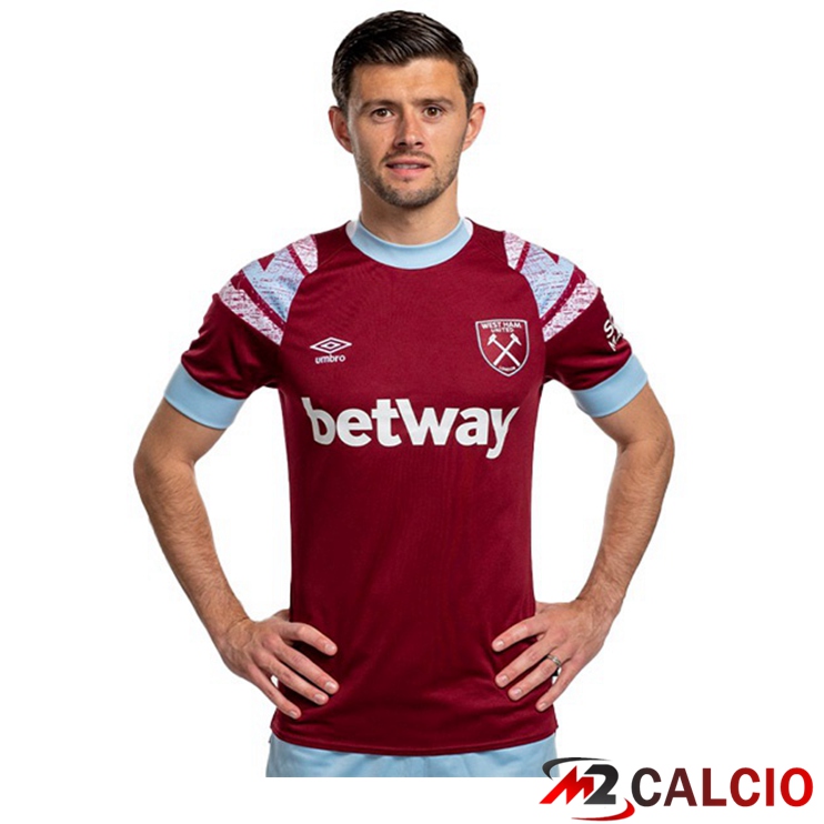 Maglie Calcio Personalizzate,Tute Calcio Squadre,Maglia Nazionale Italiana Calcio | Maglie Calcio West Ham Prima Rosso 2022/2023