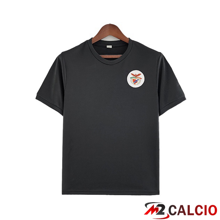 Maglie Calcio Personalizzate,Tute Calcio Squadre,Maglia Nazionale Italiana Calcio | Maglie Calcio S.L Benfica Retro Seconda Nero 1973-1974