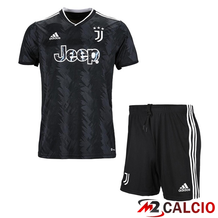 Maglie Calcio Personalizzate,Tute Calcio Squadre,Maglia Nazionale Italiana Calcio | Maglie Calcio Juventus Bambino Seconda Nero 2022/2023