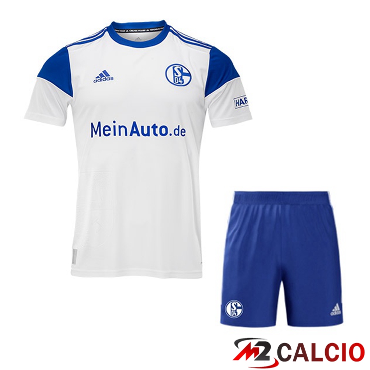 Maglie Calcio Personalizzate,Tute Calcio Squadre,Maglia Nazionale Italiana Calcio | Maglie Calcio Schalke 04 Bambino Seconda 2022/2023