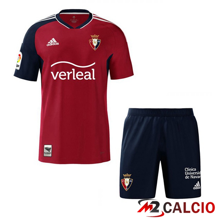 Maglie Calcio Personalizzate,Tute Calcio Squadre,Maglia Nazionale Italiana Calcio | Maglie Calcio CA Osasuna Bambino Prima Rosso 2022/2023