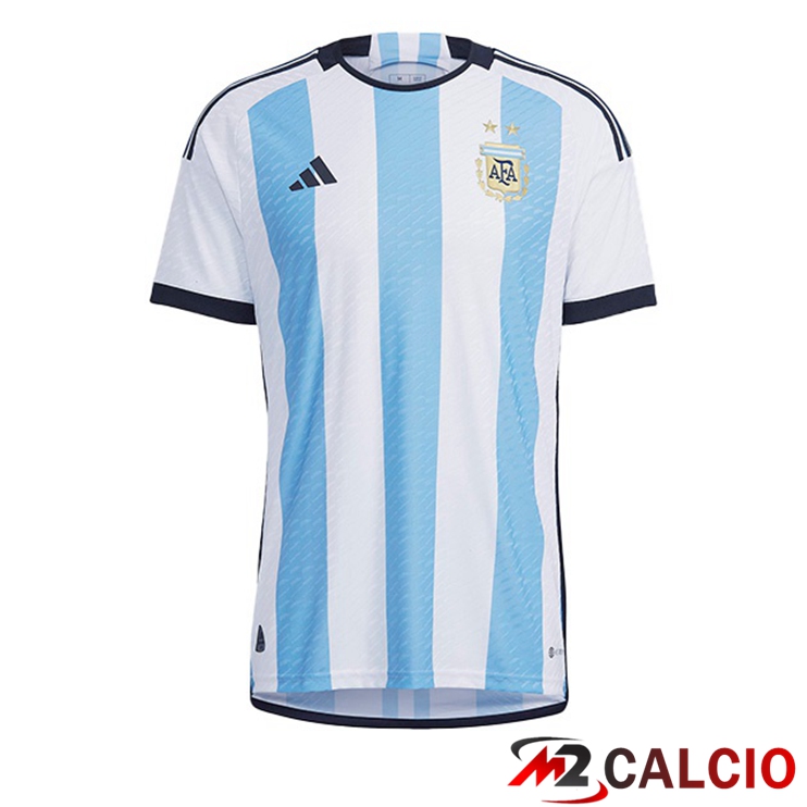 Maglie Calcio Personalizzate,Tute Calcio Squadre,Maglia Nazionale Italiana Calcio | Maglie Calcio Argentina Prima Blu Bianco 2022/2023