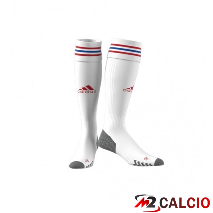 Maglie Calcio Personalizzate,Tute Calcio Squadre,Maglia Nazionale Italiana Calcio | Calzini Calcio Lyon OL Prima Bianco 2022/2023
