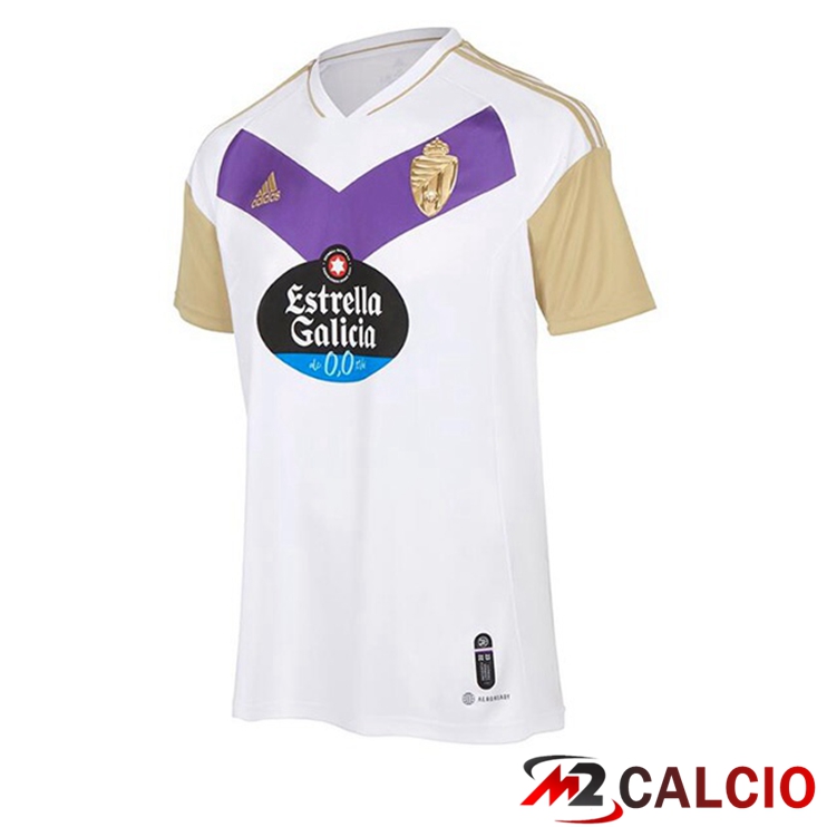 Maglie Calcio Personalizzate,Tute Calcio Squadre,Maglia Nazionale Italiana Calcio | Maglie Calcio Real Valladolid Terza Bianco 2022/2023