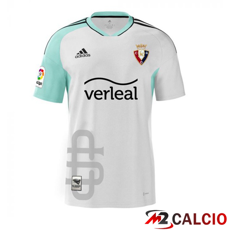 Maglie Calcio Personalizzate,Tute Calcio Squadre,Maglia Nazionale Italiana Calcio | Maglie Calcio CA Osasuna Terza Bianco 2022/2023