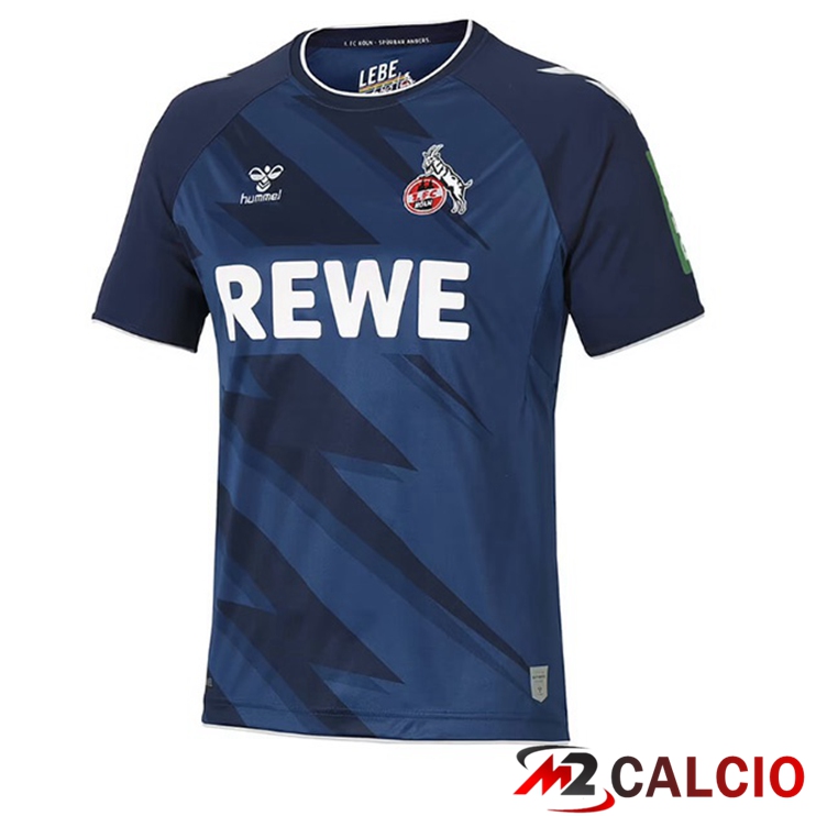 Maglie Calcio Personalizzate,Tute Calcio Squadre,Maglia Nazionale Italiana Calcio | Maglie Calcio FC Koln Terza Blu Reale 2022/2023