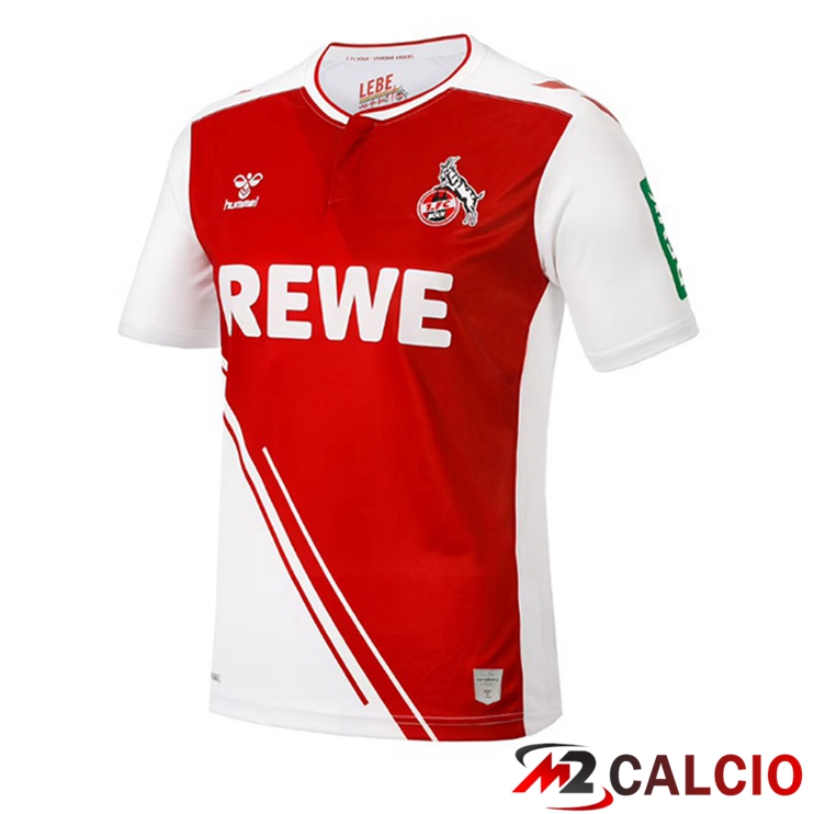 Maglie Calcio Personalizzate,Tute Calcio Squadre,Maglia Nazionale Italiana Calcio | Maglie Calcio FC Koln Prima Rosso Bianco 2022/2023