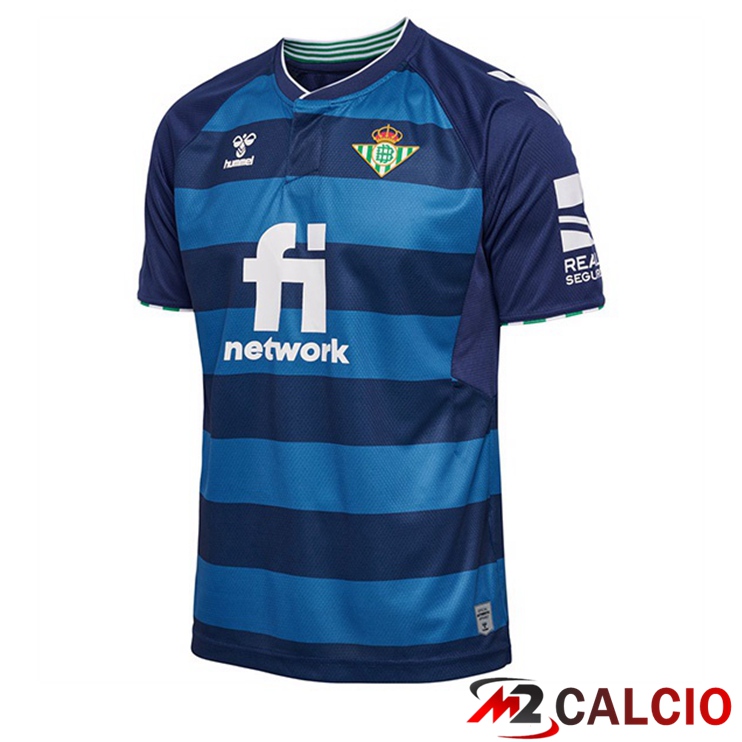 Maglie Calcio Personalizzate,Tute Calcio Squadre,Maglia Nazionale Italiana Calcio | Maglie Calcio Real Betis Seconda Blu 2022/2023