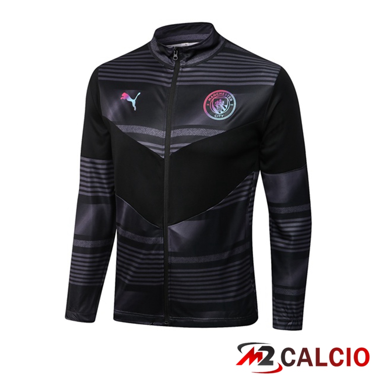 Maglie Calcio Personalizzate,Tute Calcio Squadre,Maglia Nazionale Italiana Calcio | Giacca Calcio Manchester City Nero 2022/2023
