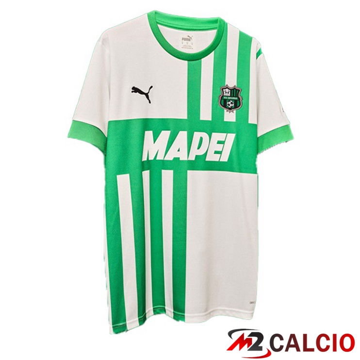 Maglie Calcio Personalizzate,Tute Calcio Squadre,Maglia Nazionale Italiana Calcio | Maglie Calcio US Sassuolo Seconda Bianco 2022/2023