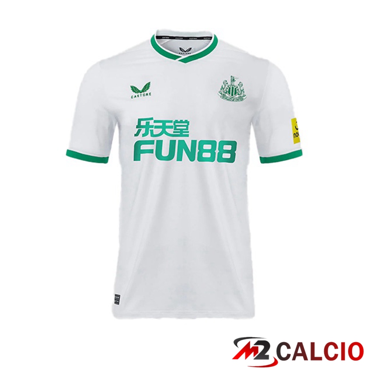 Maglie Calcio Personalizzate,Tute Calcio Squadre,Maglia Nazionale Italiana Calcio | Maglie Calcio Newcastle United Terza Bianco 2022/2023