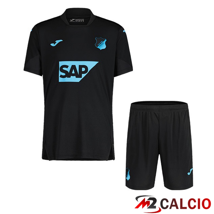 Maglie Calcio Personalizzate,Tute Calcio Squadre,Maglia Nazionale Italiana Calcio | Maglie Calcio TSG Hoffenheim Bambino Terza Nero 2022/2023