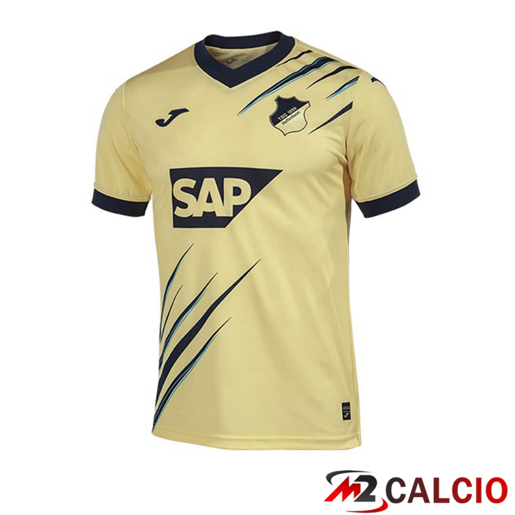 Maglie Calcio Personalizzate,Tute Calcio Squadre,Maglia Nazionale Italiana Calcio | Maglie Calcio TSG Hoffenheim Seconda Giallo 2022/2023