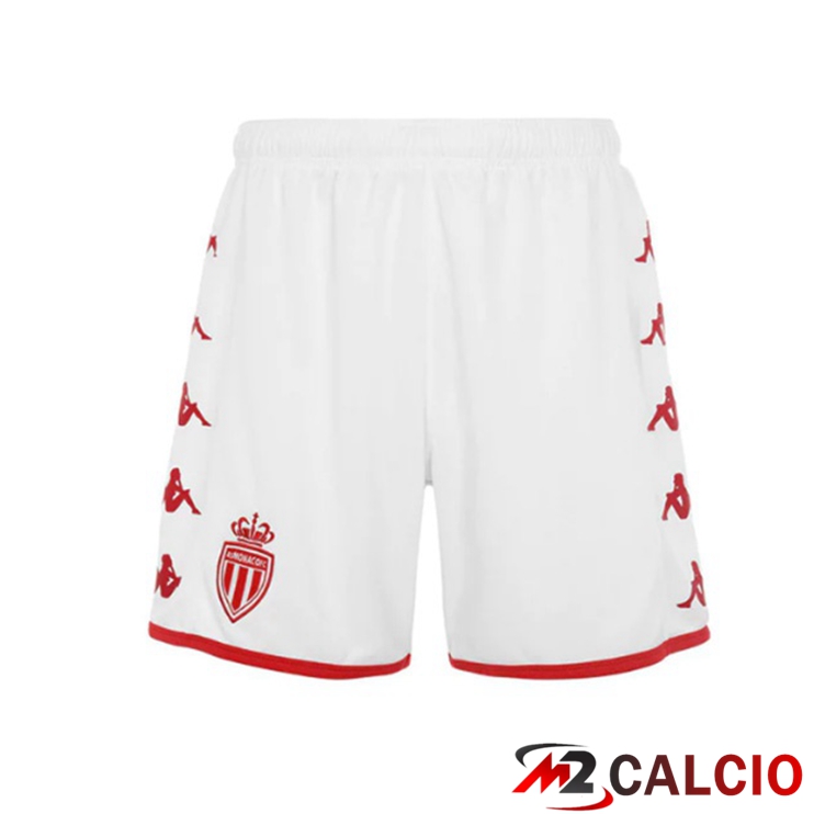 Maglie Calcio Personalizzate,Tute Calcio Squadre,Maglia Nazionale Italiana Calcio | Pantaloncini Calcio AS Monaco Prima Rosso Bianco 2022/2023