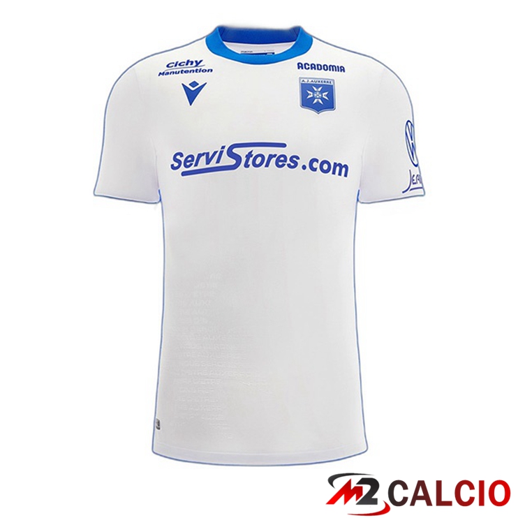 Maglie Calcio Personalizzate,Tute Calcio Squadre,Maglia Nazionale Italiana Calcio | Maglie Calcio AJ Auxerre Prima Bianco 2022/2023