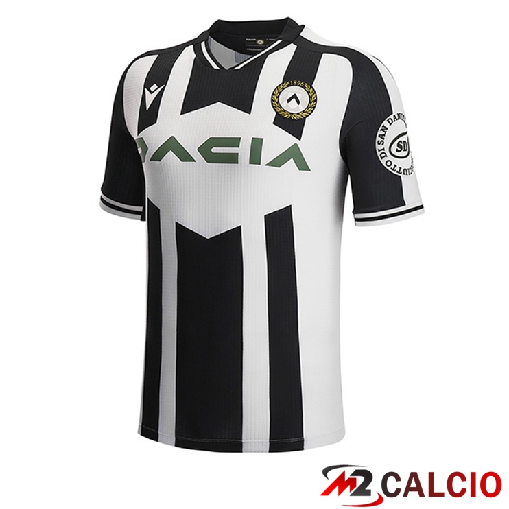 Maglie Calcio Personalizzate,Tute Calcio Squadre,Maglia Nazionale Italiana Calcio | Maglie Calcio Udinese Calcio Prima Nero Bianco 2022/2023
