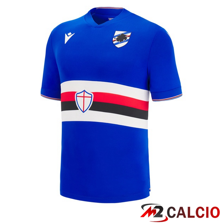 Maglie Calcio Personalizzate,Tute Calcio Squadre,Maglia Nazionale Italiana Calcio | Maglie Calcio UC Sampdoria Prima Blu 2022/2023