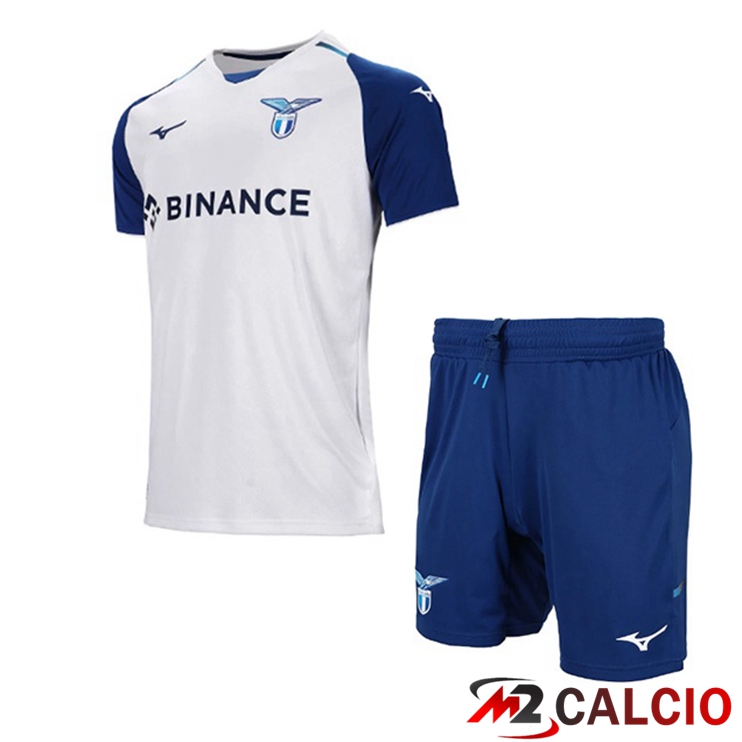 Maglie Calcio Personalizzate,Tute Calcio Squadre,Maglia Nazionale Italiana Calcio | Maglie Calcio SS Lazio Bambino Terza Bianco 2022/2023