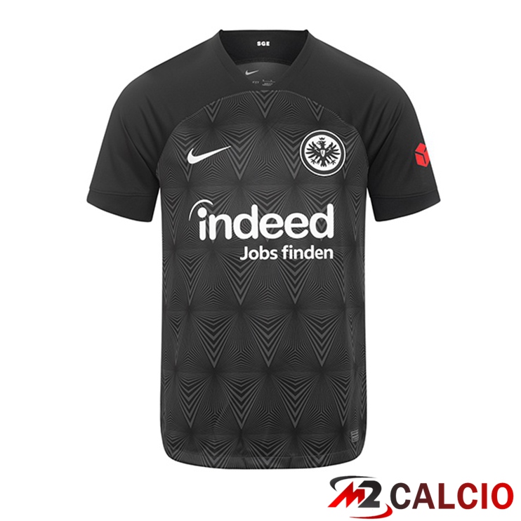 Maglie Calcio Personalizzate,Tute Calcio Squadre,Maglia Nazionale Italiana Calcio | Maglie Calcio Eintracht Frankfurt Seconda Nero 2022/2023