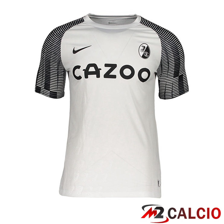 Maglie Calcio Personalizzate,Tute Calcio Squadre,Maglia Nazionale Italiana Calcio | Maglie Calcio SC Fribourg Terza Bianco 2022/2023