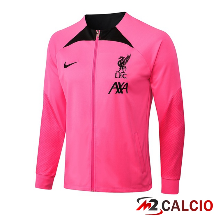Maglie Calcio Personalizzate,Tute Calcio Squadre,Maglia Nazionale Italiana Calcio | Giacca Calcio FC Liverpool Rosa 2022/2023