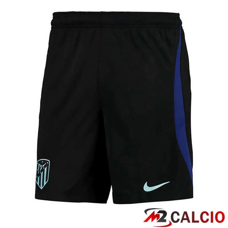Maglie Calcio Personalizzate,Tute Calcio Squadre,Maglia Nazionale Italiana Calcio | Pantaloncini Calcio Atletico Madrid Seconda Nero 2022/2023