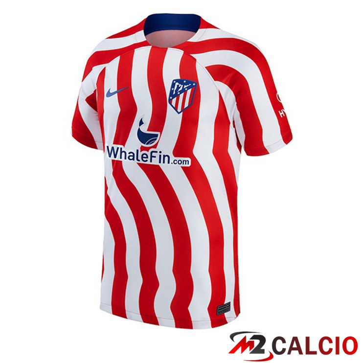 Maglie Calcio Personalizzate,Tute Calcio Squadre,Maglia Nazionale Italiana Calcio | Maglie Calcio Atletico Madrid Prima Rosso 2022/2023