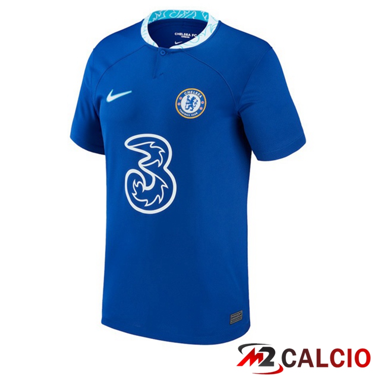 Maglie Calcio Personalizzate,Tute Calcio Squadre,Maglia Nazionale Italiana Calcio | Maglie Calcio FC Chelsea Prima Blu 2022/2023