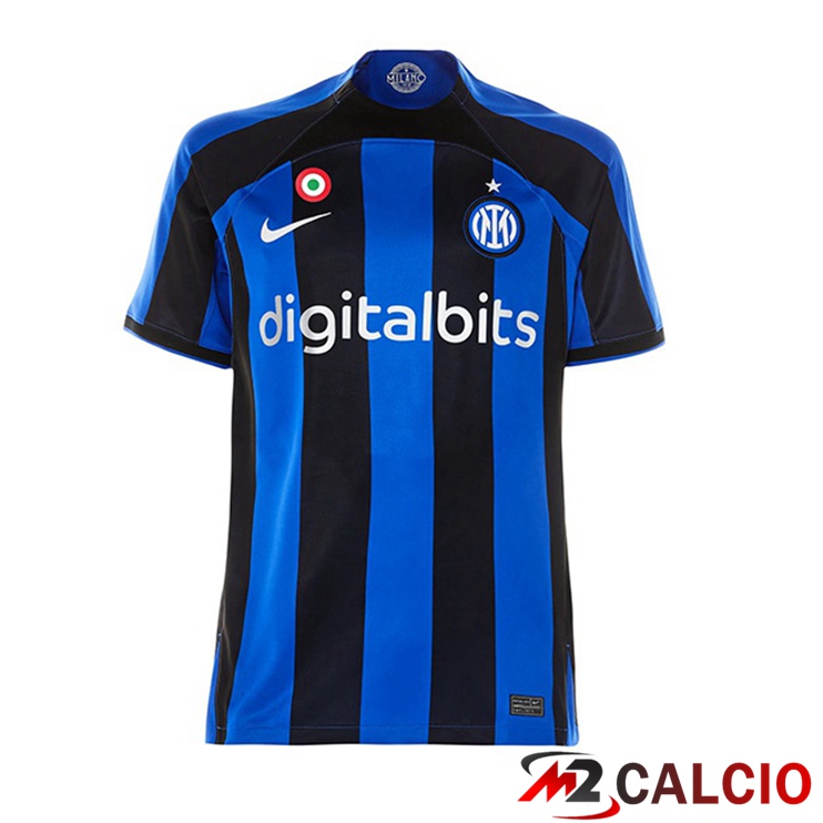 Maglie Calcio Personalizzate,Tute Calcio Squadre,Maglia Nazionale Italiana Calcio | Maglie Calcio Inter Milan Prima Nero Blu 2022/2023