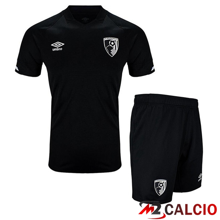 Maglie Calcio Personalizzate,Tute Calcio Squadre,Maglia Nazionale Italiana Calcio | Maglie Calcio AFC Bournemouth Bambino Terza Nero 2022/2023