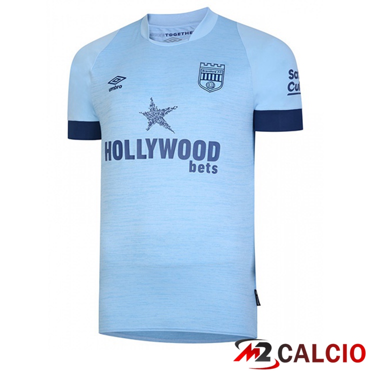 Maglie Calcio Personalizzate,Tute Calcio Squadre,Maglia Nazionale Italiana Calcio | Maglie Calcio Brentford FC Seconda Blu 2022/2023