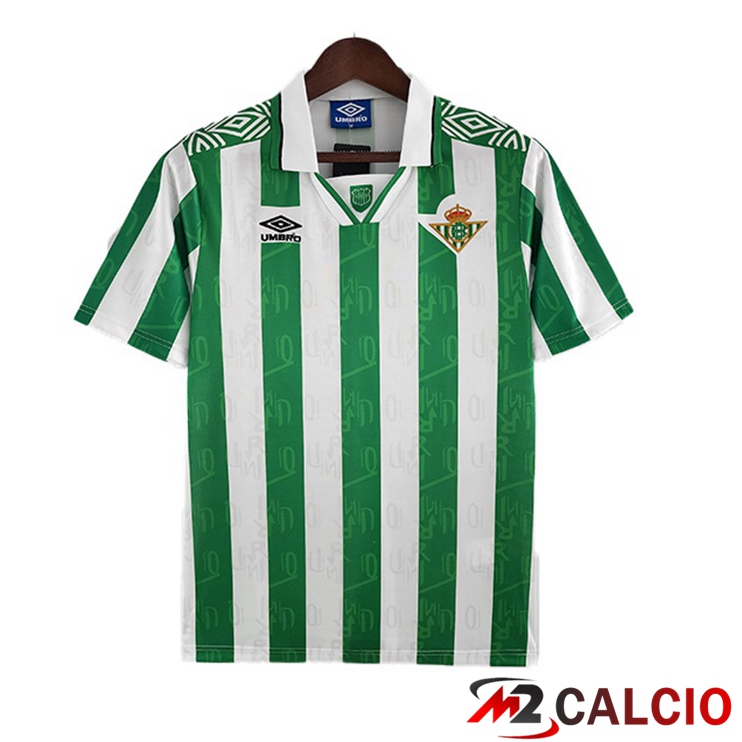 Maglie Calcio Personalizzate,Tute Calcio Squadre,Maglia Nazionale Italiana Calcio | Maglie Calcio Real Betis Retro Prima Verde 1994-1995