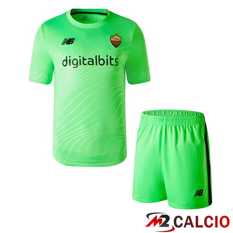 Maglie Calcio Personalizzate,Tute Calcio Squadre,Maglia Nazionale Italiana Calcio | Maglie Calcio AS Monaco Bambino Portiere Verde 2022/2023