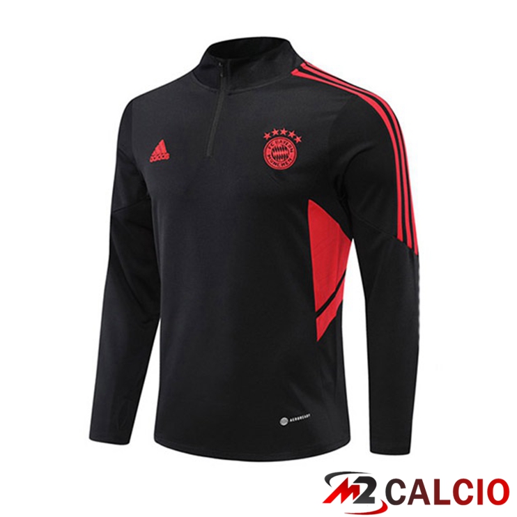 Maglie Calcio Personalizzate,Tute Calcio Squadre,Maglia Nazionale Italiana Calcio | Felpa Allenamento Bayern Monaco Nero 2022/2023