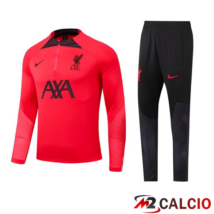 Maglie Calcio Personalizzate,Tute Calcio Squadre,Maglia Nazionale Italiana Calcio | Insieme Tuta Calcio FC Liverpool Rosso 2022/2023