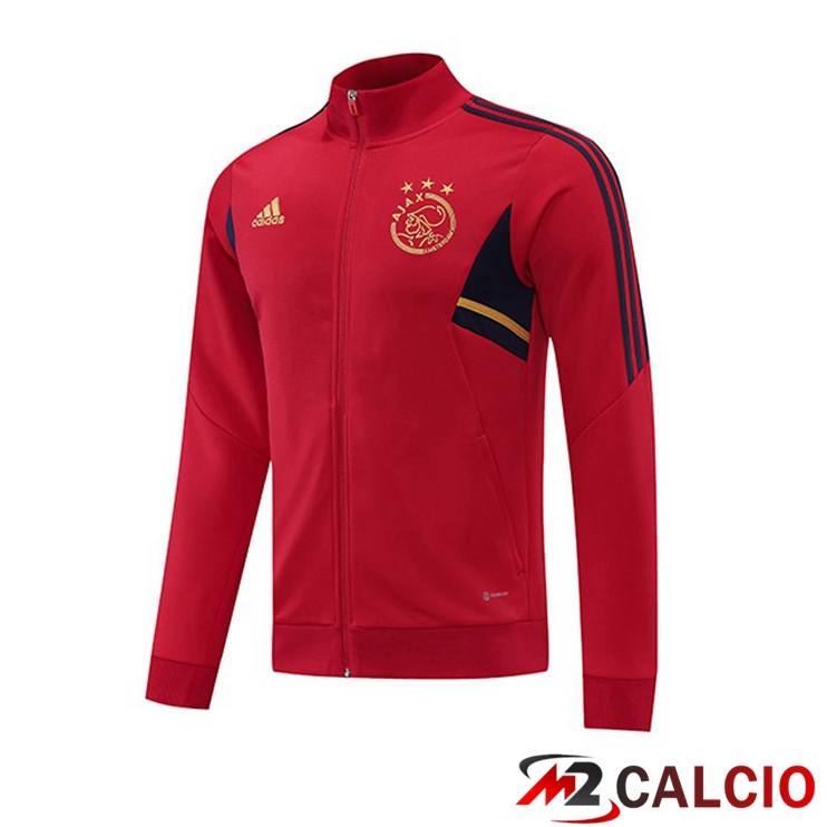 Maglie Calcio Personalizzate,Tute Calcio Squadre,Maglia Nazionale Italiana Calcio | Giacca Calcio Afc Ajax Rosso 2022/2023