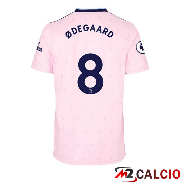 Maglie Calcio Personalizzate,Tute Calcio Squadre,Maglia Nazionale Italiana Calcio | Maglie Calcio Arsenal (ØDEGAARD 8) Seconda Rosa 2022/2023