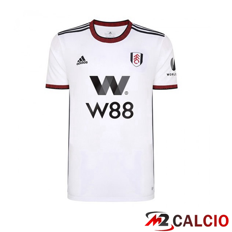 Maglie Calcio Personalizzate,Tute Calcio Squadre,Maglia Nazionale Italiana Calcio | Maglie Calcio Fulham FC Prima Bianco 2022/2023
