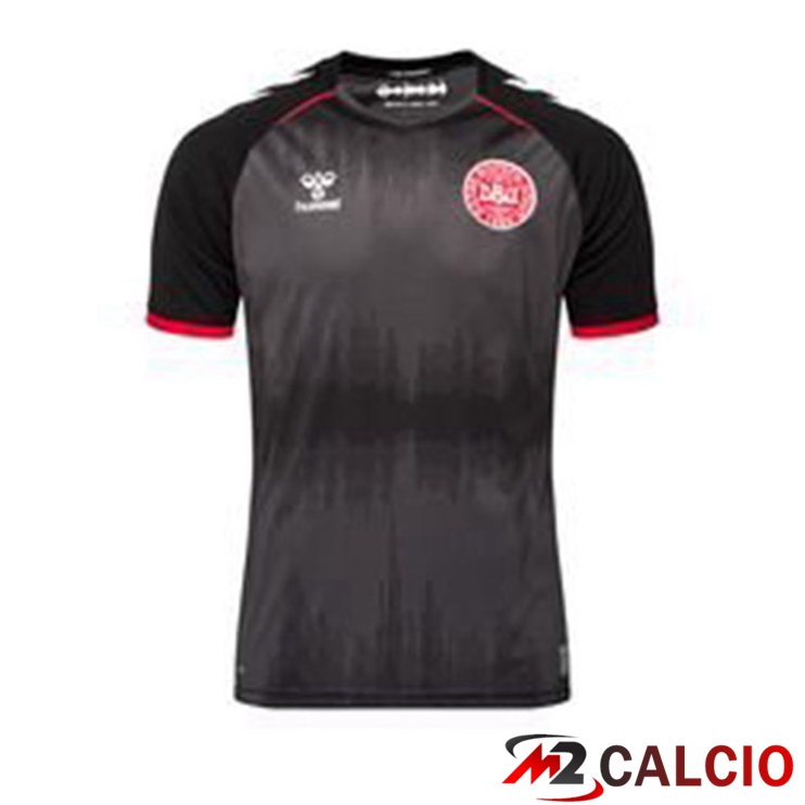 Maglie Calcio Personalizzate,Tute Calcio Squadre,Maglia Nazionale Italiana Calcio | Maglie Calcio Danimarca Portiere Nero 2022/2023