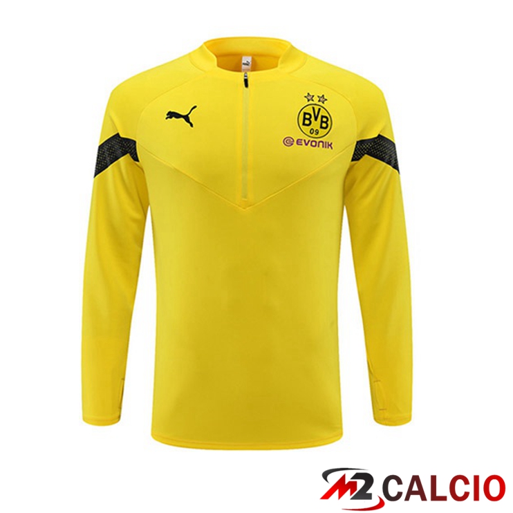 Maglie Calcio Personalizzate,Tute Calcio Squadre,Maglia Nazionale Italiana Calcio | Felpa Allenamento Dortmund BVB Giallo 2022/2023