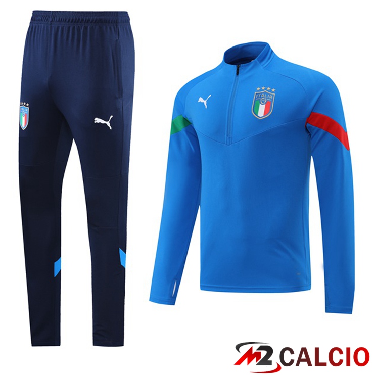 Maglie Calcio Personalizzate,Tute Calcio Squadre,Maglia Nazionale Italiana Calcio | Insieme Tuta Calcio Italia Blu 2022/2023