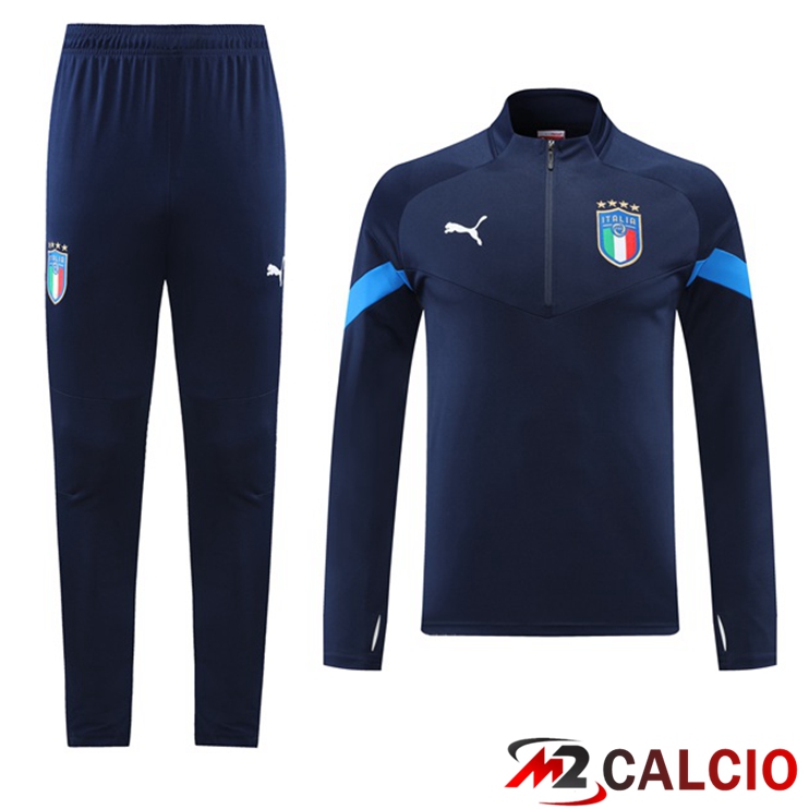 Maglie Calcio Personalizzate,Tute Calcio Squadre,Maglia Nazionale Italiana Calcio | Insieme Tuta Calcio Italia Blu 2022/2023