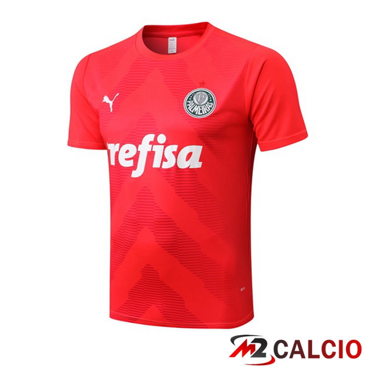Maglie Calcio Personalizzate,Tute Calcio Squadre,Maglia Nazionale Italiana Calcio | T Shirt Allenamento Palmeiras Rosso 2022/2023