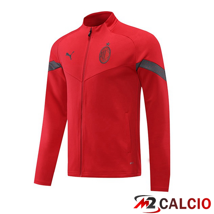 Maglie Calcio Personalizzate,Tute Calcio Squadre,Maglia Nazionale Italiana Calcio | Giacca Calcio AC Milan Rosso 2022/2023
