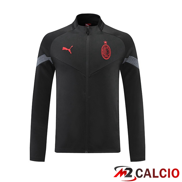 Maglie Calcio Personalizzate,Tute Calcio Squadre,Maglia Nazionale Italiana Calcio | Giacca Calcio AC Milan Nero 2022/2023