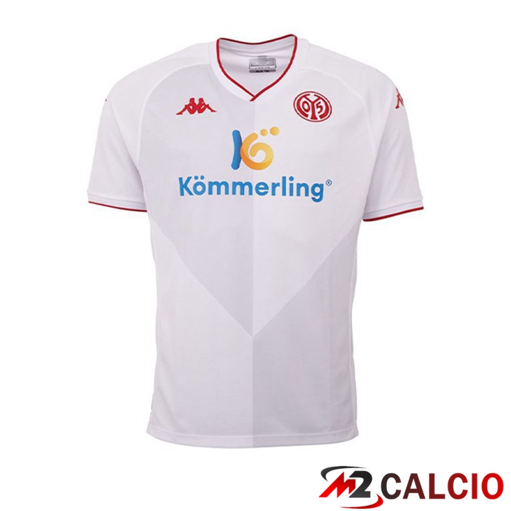 Maglie Calcio Personalizzate,Tute Calcio Squadre,Maglia Nazionale Italiana Calcio | Maglie Calcio Mainz Seconda Bianco 2022/2023